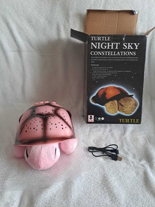 Luz com imagens para bebé