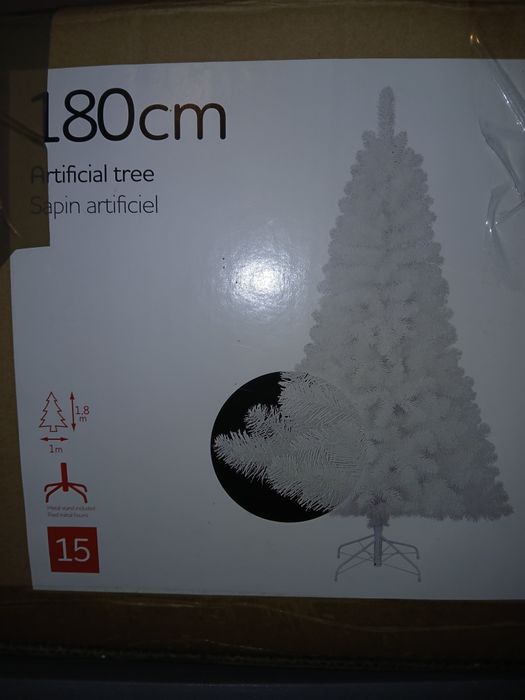 Árvore de natal branca