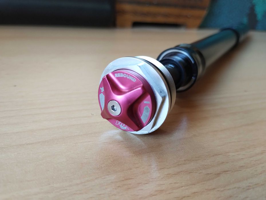 Fox TerraLogic 150mm tłumik uszkodzony na części z Fox 32 29" id:CZYC