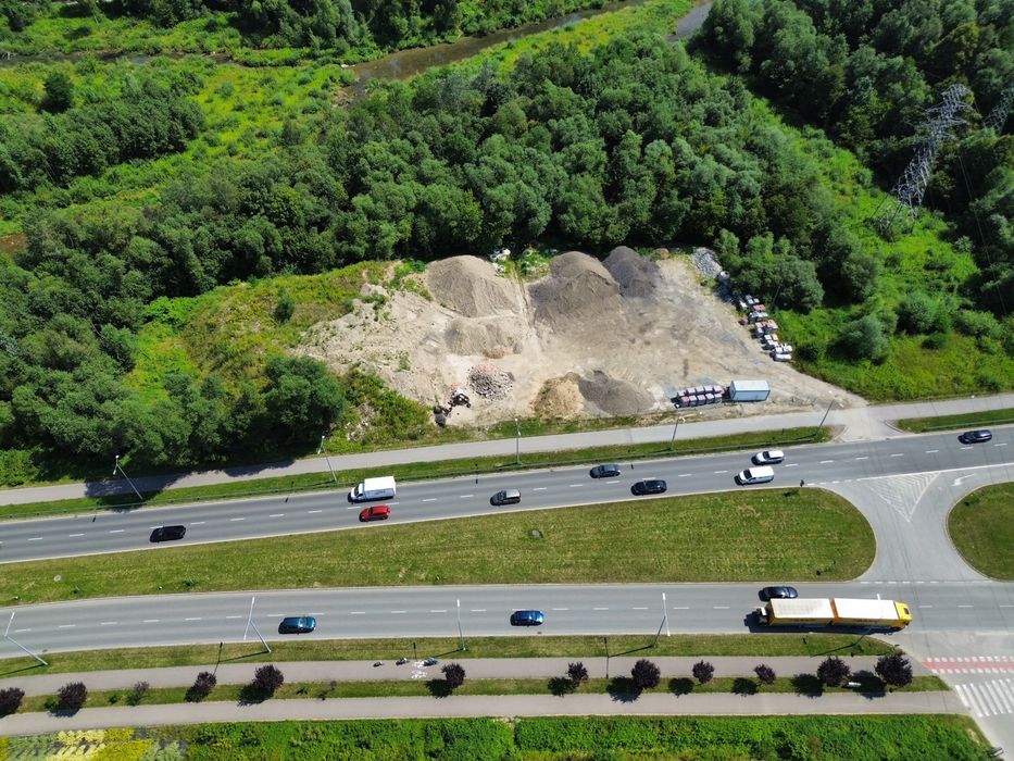 Działka inwestycyjna Nowy Sącz ulica Piłsudskiego - Widok 2