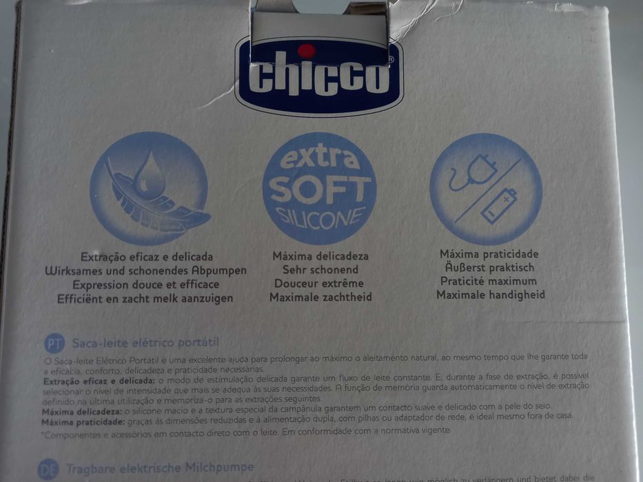 Bomba tira leite elétrica da Chicco