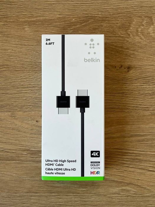 Кабель Belkin UltraHD High Speed 8K/4K HDMI Cable 2m для Apple TV Sony