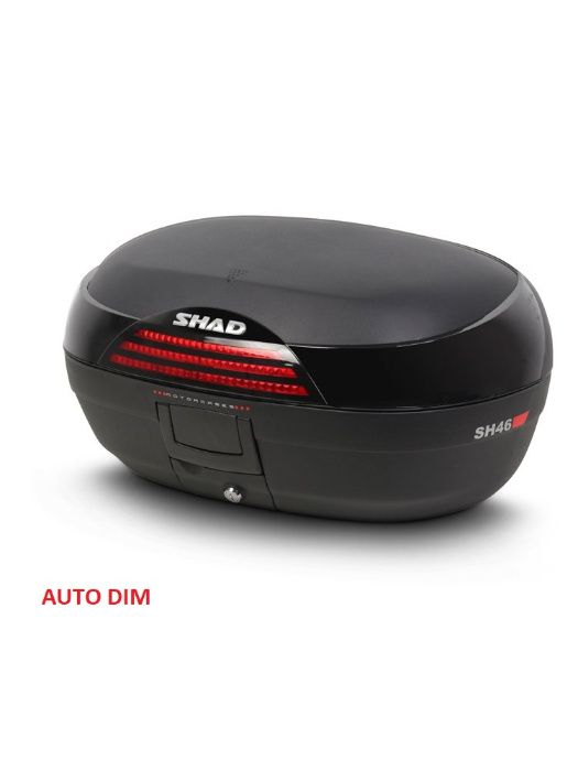 Kufer motocyklowy centralny SHAD SH46 czarny