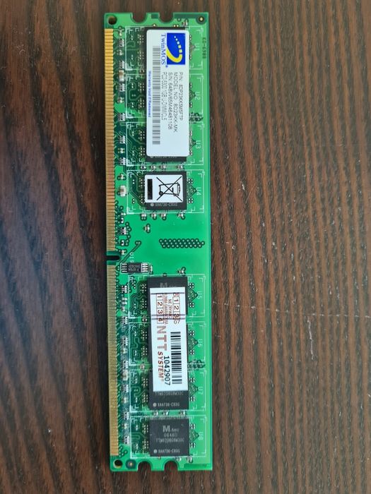 Pamięć Ram DDR2 PC2 5300  - 1GB TwinMOS (667Mhz)