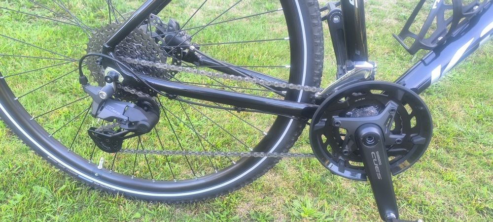 Rower crossowy Kands Avangarde 28" – Rama 19" (Czarno-Srebrny)