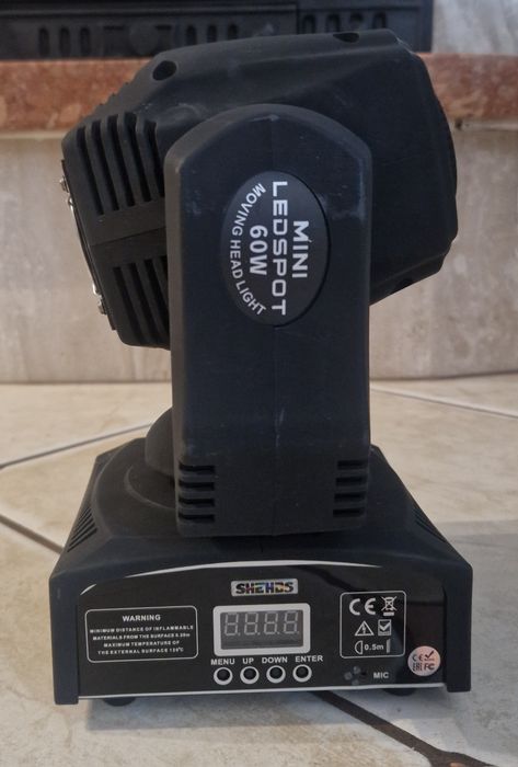 Głowa ruchoma  Led spot 60W