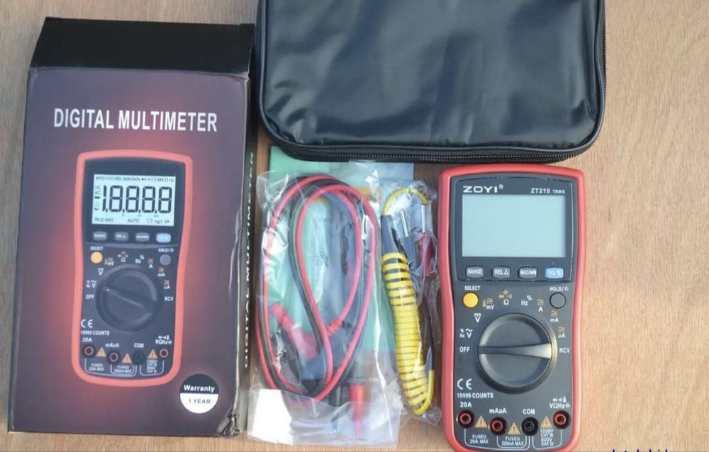 Високоточний цифровий мультиметр ZOYI ZT219 (RM219)
