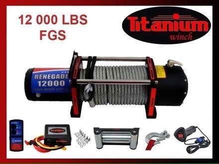 Лебедки Titanium Winch 16800 lbs 12/24v