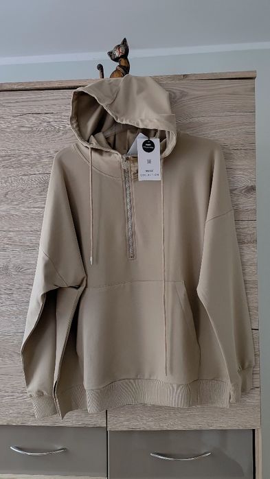 Bluza dresowa nowa megi beż