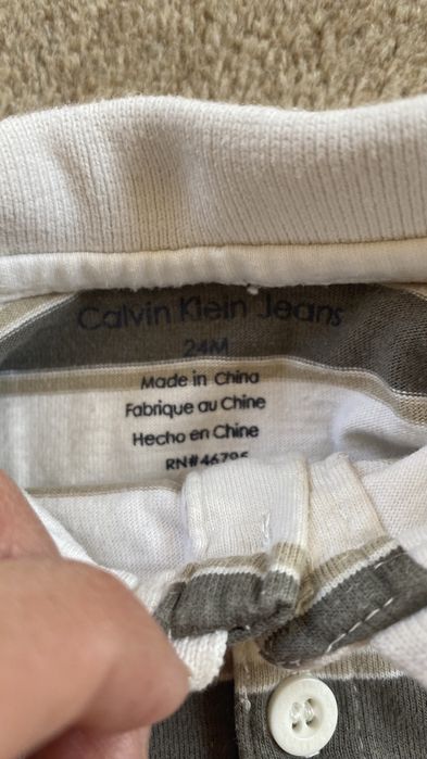 Komplet chlopięcy Calvin klein jeans 2 lata