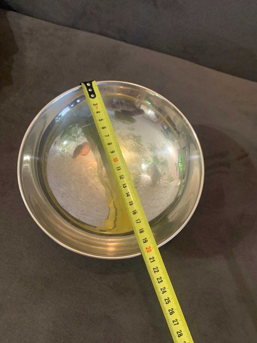 Ваза металлическая  нержавейки , ваза стеклян , миниподнос Flamberg