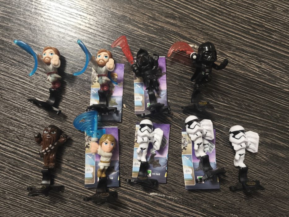 Фігурки Minecraft Funko Stranger Things Star Wars Kinder Joy