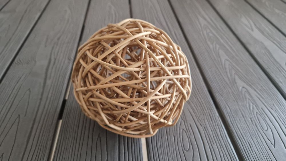 Bola de decoração natural