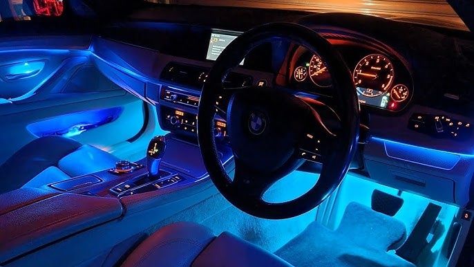 Ambient light BMW 5gt f07, ембіент rgb підсвітка салону