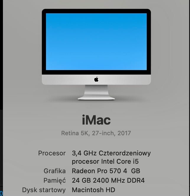 iMac Retina 5K, 27 ich, 3,4 GH