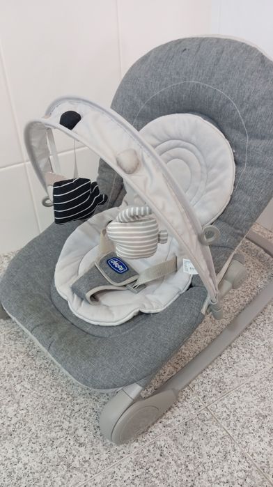 Espreguiçadeira Bebé Chicco Hoopla (Cinza)