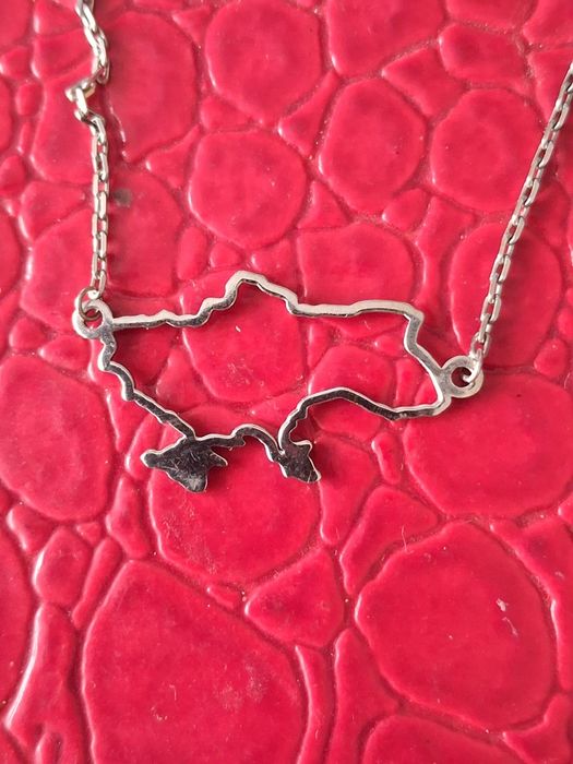 Срібне колье Minimal