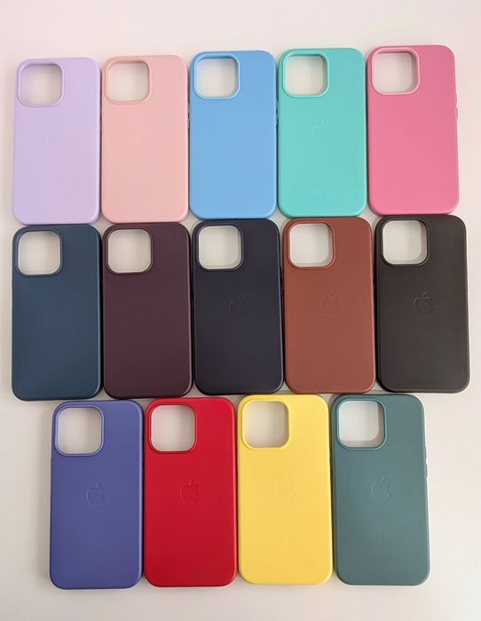 Шкіряний чохол Leather Case MagSafe для iPhone 13 Pro | Чехол на Айфон