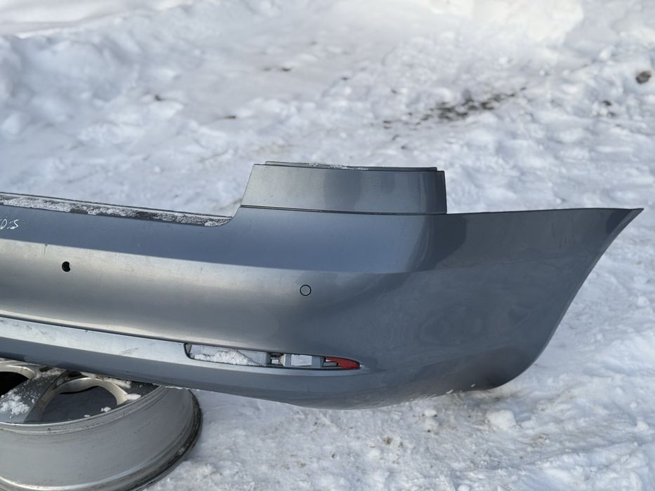 Задній бампер Škoda Octavia A5 рестайлінг / дорестайл, під парктроніки