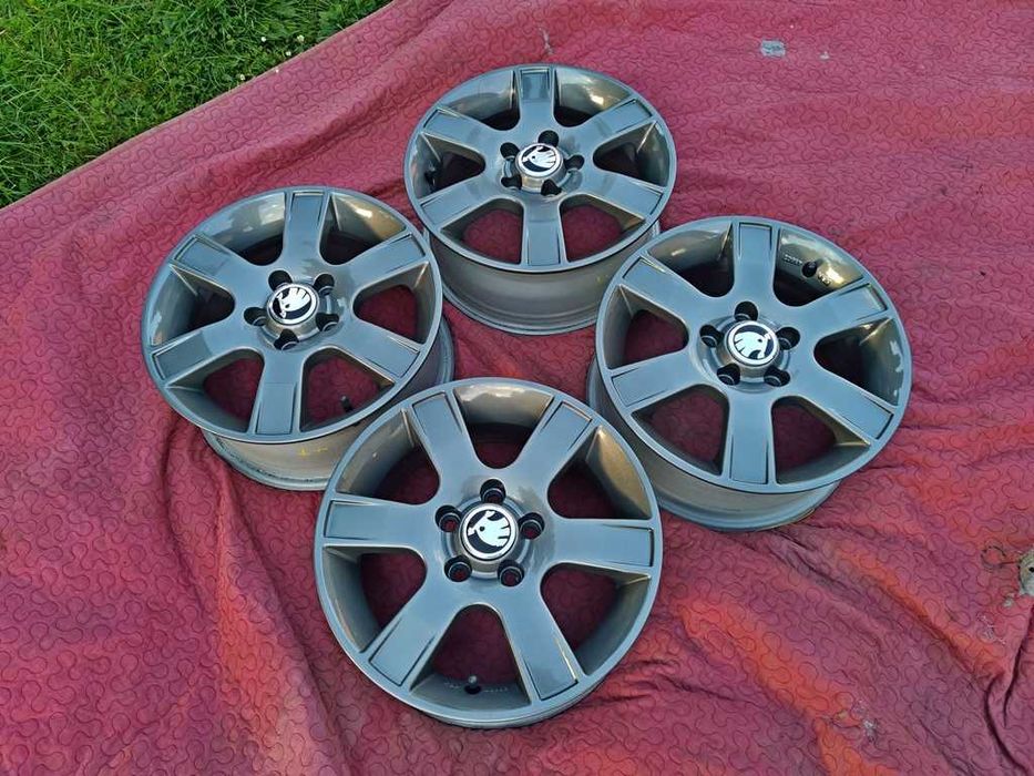 ALUFELGI 14' SKODA Fabia Rapid - ET38 - 5x100 - j.NOWE