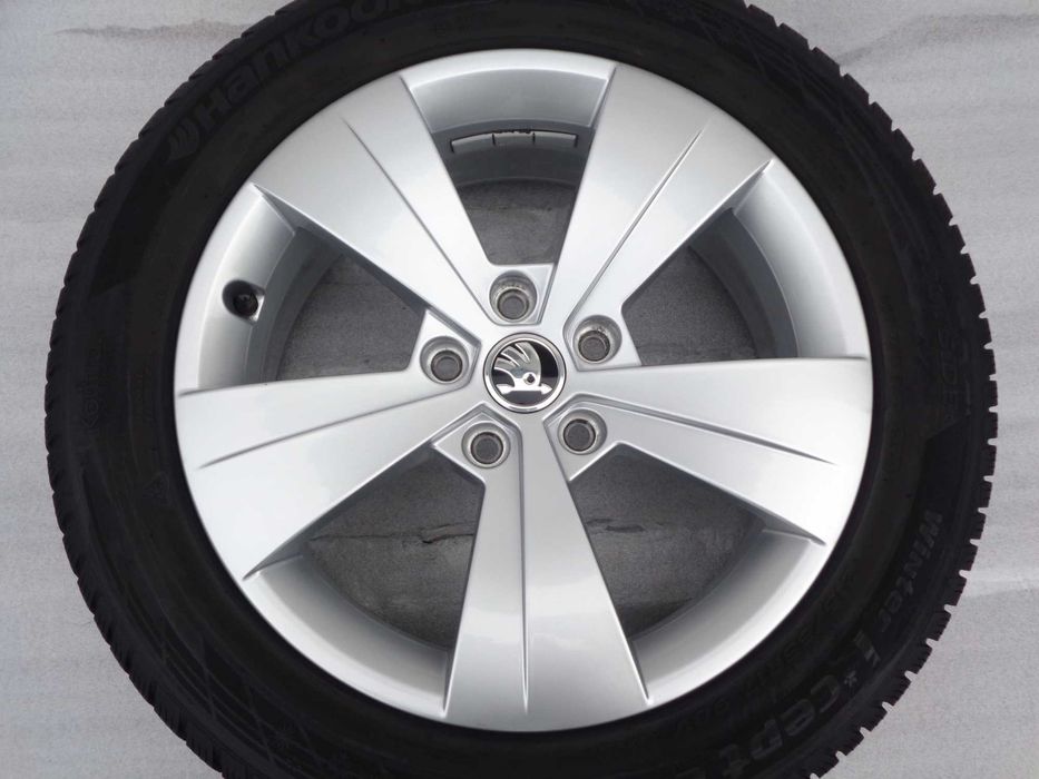 FELGI aluminiowe 17 SKODA SUPERB OCTAVIA KAROQ 5x112 ET41 Oryginalne