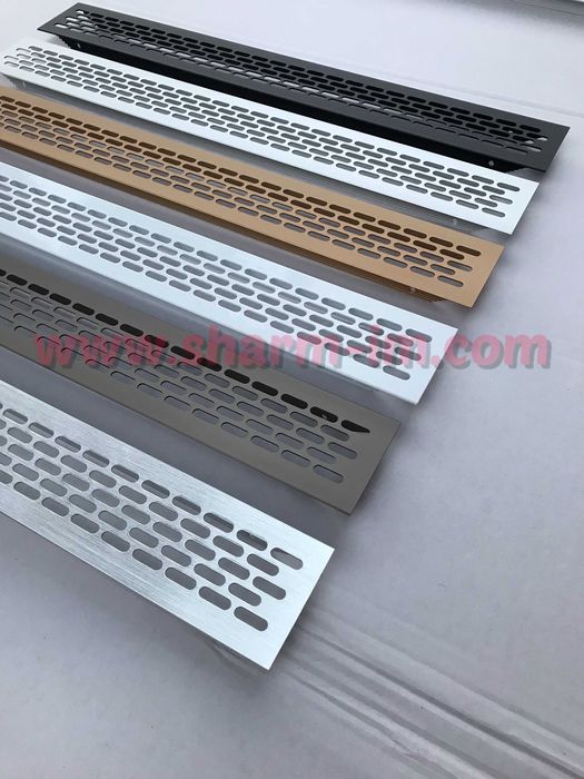 Алюминиевые вентиляционные решетки Разных размеров и цветов