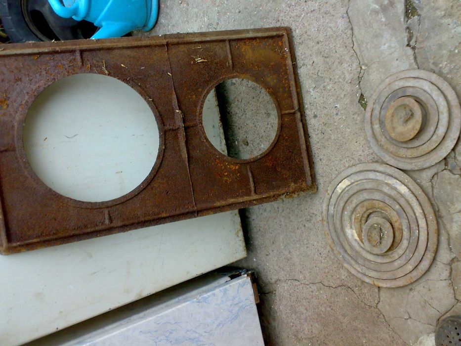 Плита печная новая СССР.710-410 мм.10мм