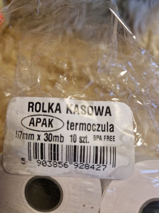 Rolka kasowa termiczna 8szt.