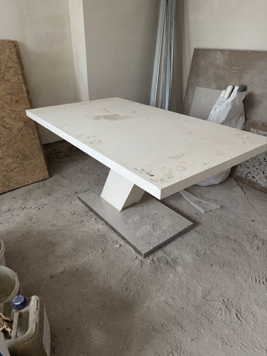 Stół bialy połysk