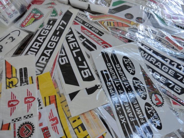 famel mirage zundapp autocolantes