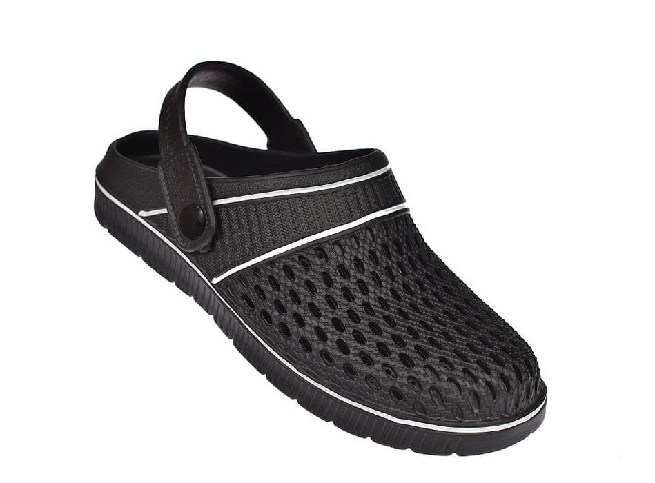 Klapki kroksy chodaki piankowe sandały Lano KL-3-0211 BK r. 39