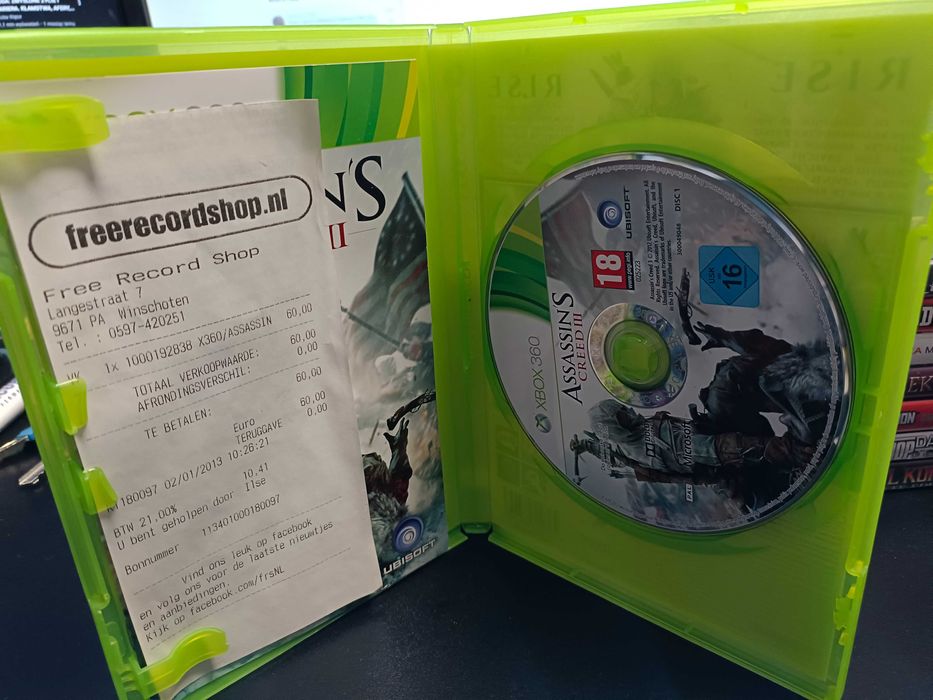 Assassin's Creed III X360 Wysyłka Wymiana Sklep Mokotów