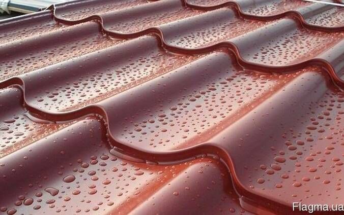 Профнастил, металлочерепица, водосливные системы