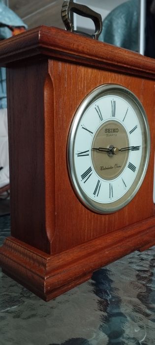 Zegar kominkowy Seiko Quartz Westminster