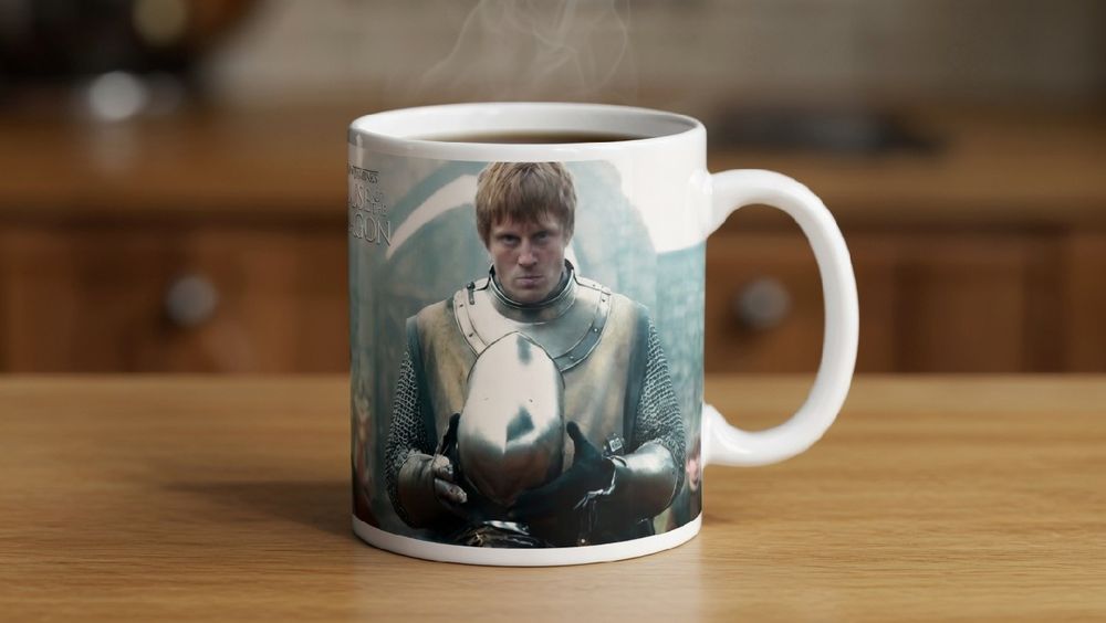 Rycerz siedmiu krolestw serial film uniwersum Gra o tron prezent kubek gadz