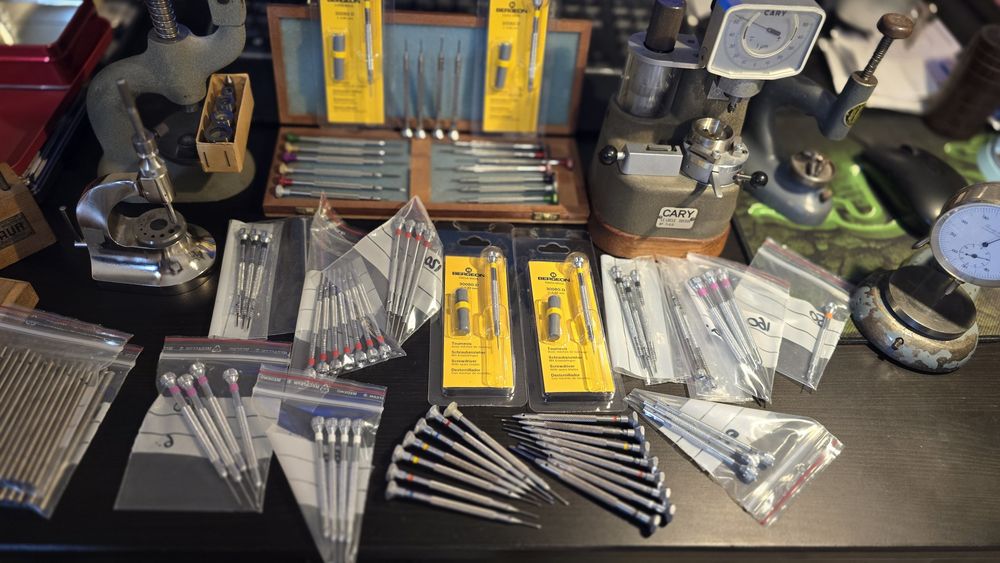 Часовой инструмент часовые отвёртки Bergeon, BOB Swiss made новые