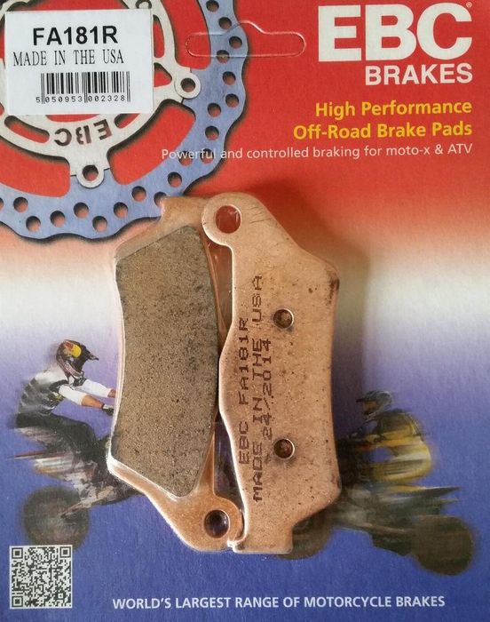 Pastilhas de travão motos estrada scooters