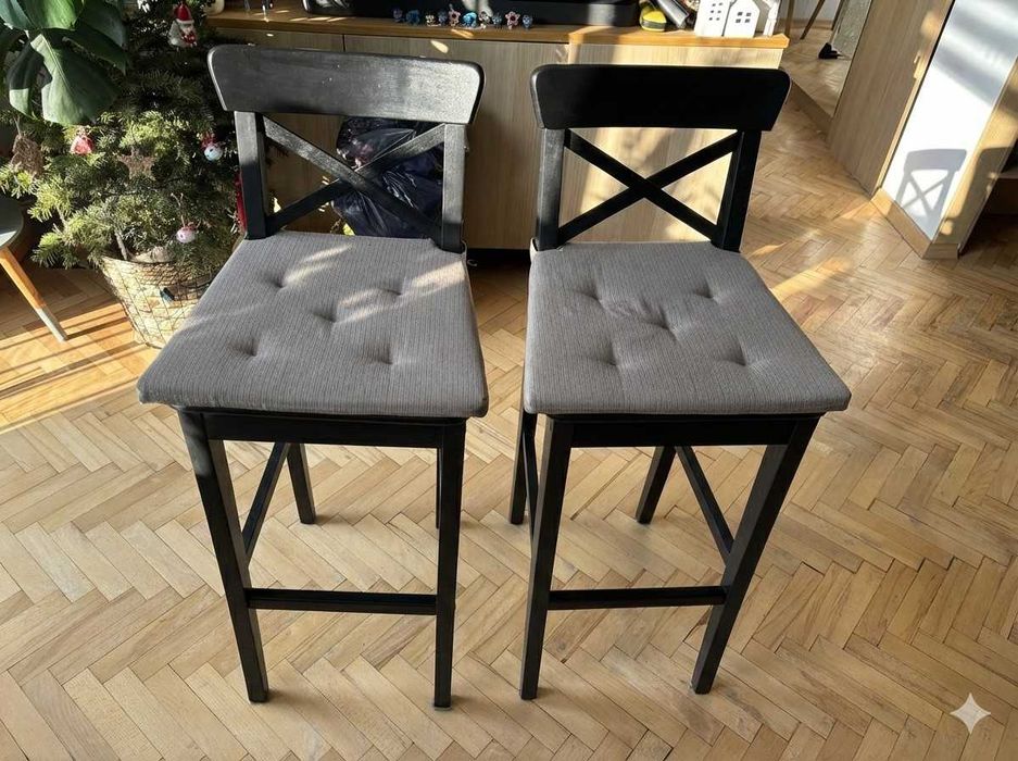 Hoker, krzesła barowe | Ikea | używane