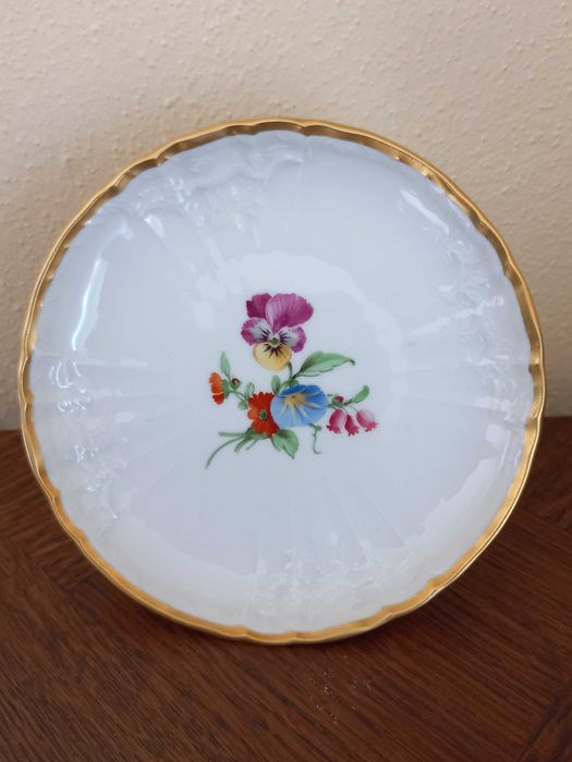 Stary talerzyk porcelanowy - KPM Berlin - 1849-70.