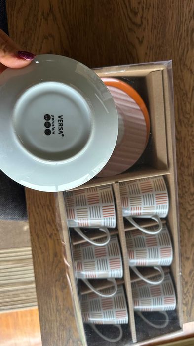 Conjunto de Chávenas de Café 6PCS