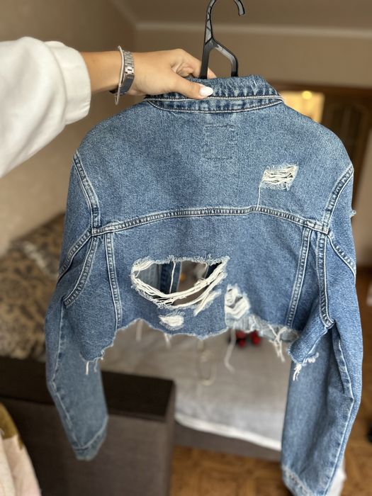 Джинсова куртка джинсовка