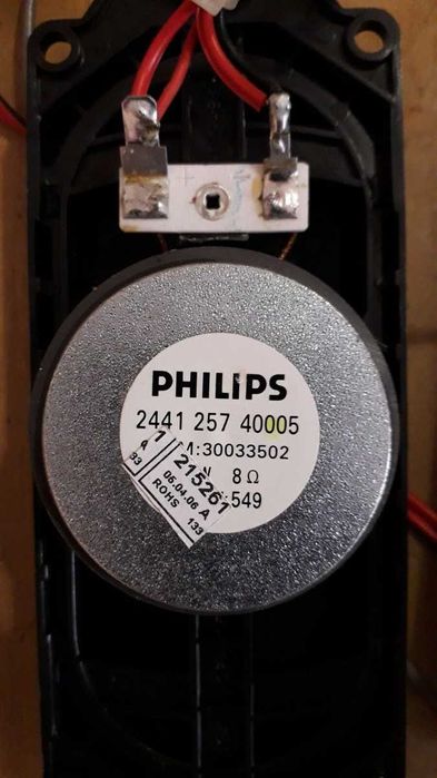 2441.. 2.57.. 40005 altifalantes  philips para  tv lcd 8 ohms 10w