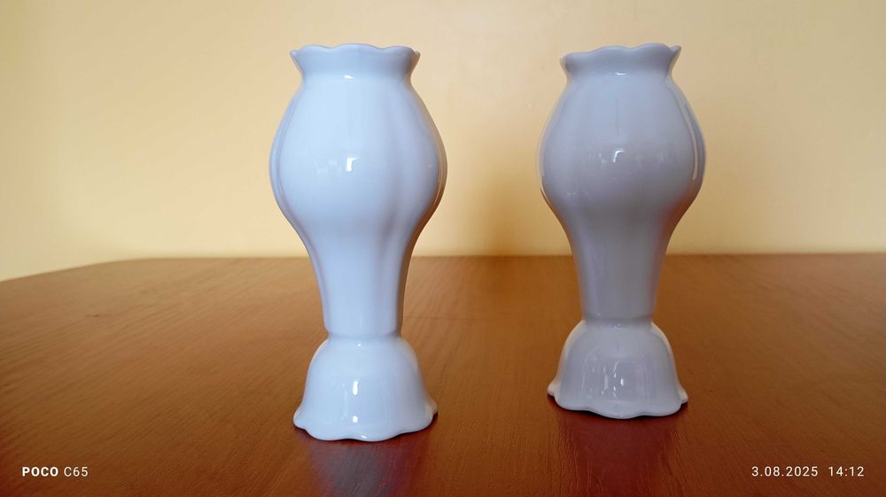 Sprzedam świeczniki porcelanowe