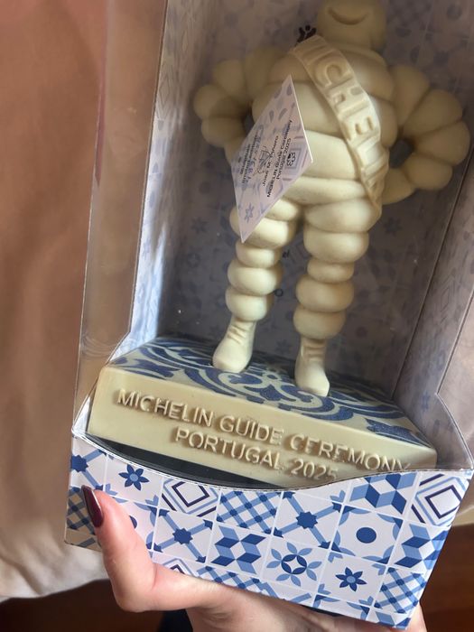 Boneco mascote Michelein Bibendum