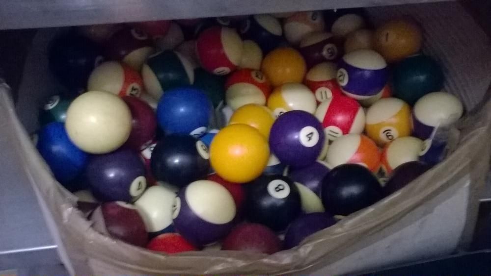 Bolas de bilhar e snooker