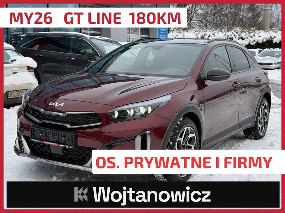 Kia XCeed MY26 wersja GT LINE -- MAGRA RED -- dostępny od ręki