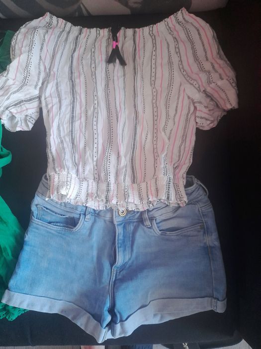 Zestaw 152 kombinezon bluza spodenki