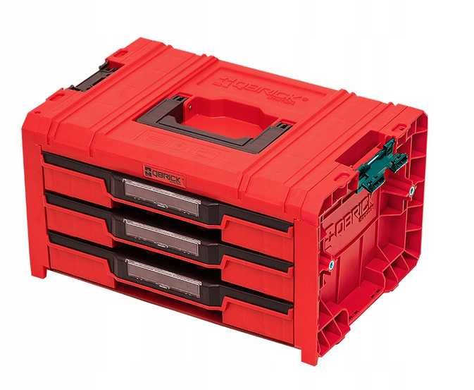 NOWA skrzynka QBRICK PRO Drawer 3 Toolbox RED ULTRA HD 2.0 Coustom