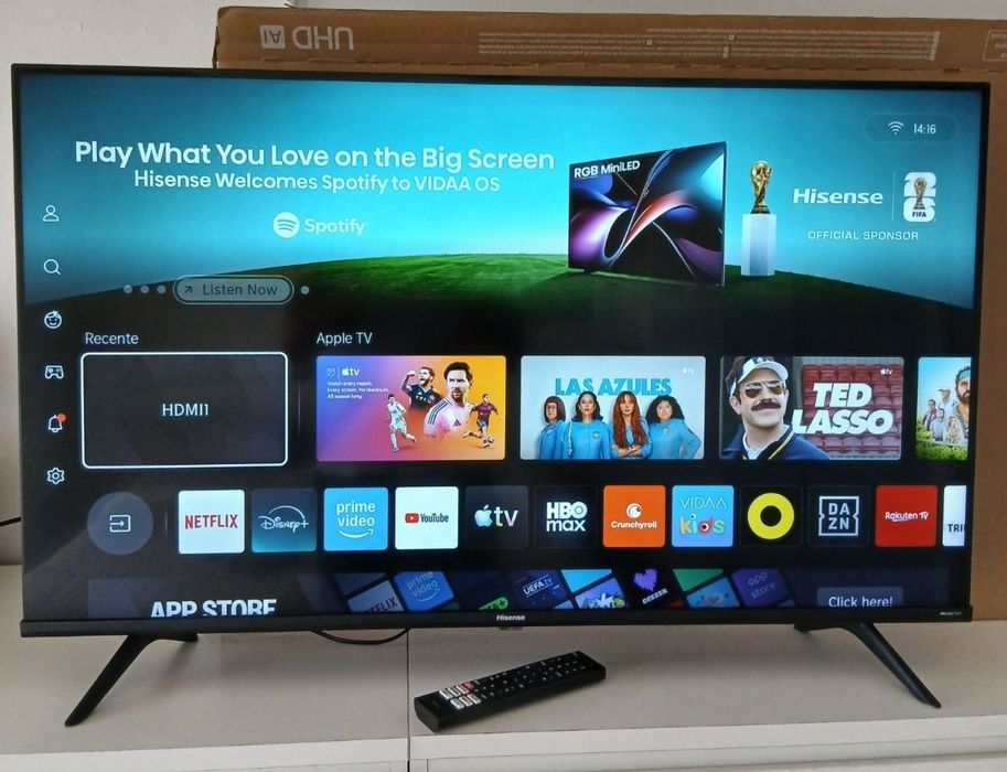 Smart TV 50"Hisense 4k ultra hd FAÇO ENTREGA INCLUIDO NO VALOR