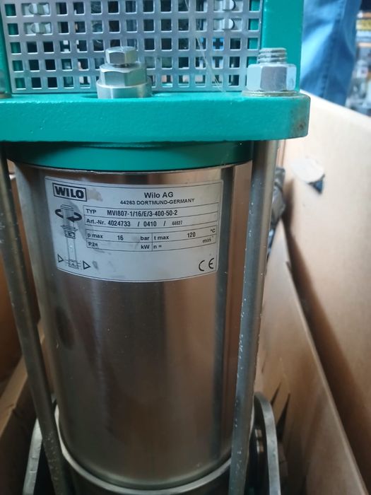 насос Wilo MVI 807-1/16/E/3-400-50-2